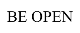BE OPEN trademark