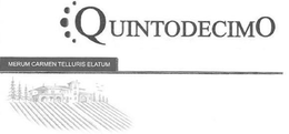 QUINTODECIMO MERUM CARMEN TELLURIS ELATUM trademark