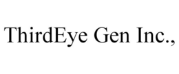 THIRDEYE GEN INC., trademark