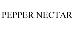 PEPPER NECTAR trademark