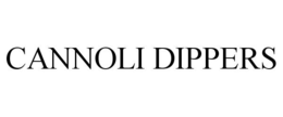 CANNOLI DIPPERS trademark