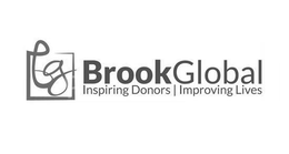 BG BROOKGLOBAL INSPIRING DONORS | IMPROVING LIVES trademark