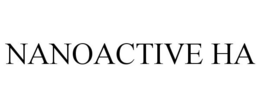 NANOACTIVE HA trademark