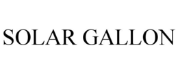 SOLAR GALLON trademark