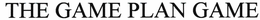 THE GAME PLAN GAME trademark