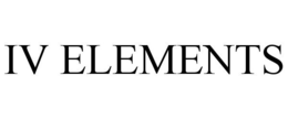 IV ELEMENTS trademark