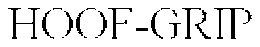 HOOF-GRIP trademark