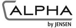 ALPHA BY JENSEN trademark