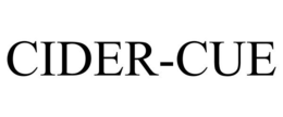 CIDER-CUE trademark