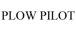 PLOW PILOT trademark