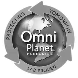 OMNI PLANET PACKAGING PROTECTING LAB PROVEN TOMORROW trademark