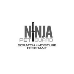 NINJA PET GUARD SCRATCH MOISTURE RESISTANT trademark