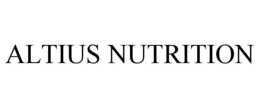 ALTIUS NUTRITION trademark