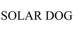 SOLAR DOG trademark