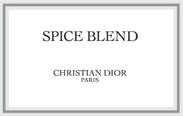 SPICE BLEND CHRISTIAN DIOR PARIS trademark
