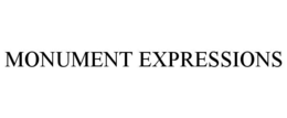 MONUMENT EXPRESSIONS trademark