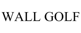 WALL GOLF trademark