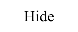 HIDE trademark