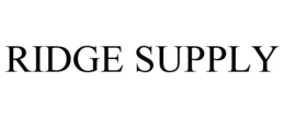 RIDGE SUPPLY trademark