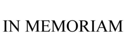 IN MEMORIAM trademark