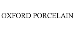 OXFORD PORCELAIN trademark