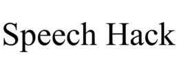 SPEECH HACK trademark