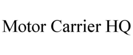 MOTOR CARRIER HQ trademark