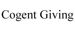 COGENT GIVING trademark