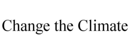 CHANGE THE CLIMATE trademark