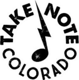TAKE NOTE COLORADO trademark