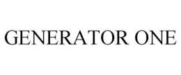GENERATOR ONE trademark