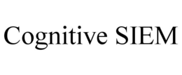 COGNITIVE SIEM trademark