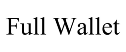 FULL WALLET trademark