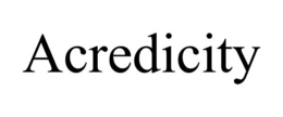ACREDICITY trademark