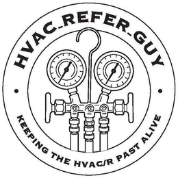 ·HVAC_REFER_GUY· KEEPING THE HVAC/R PAST ALIVE trademark