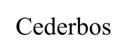 CEDERBOS trademark