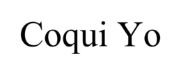 COQUI YO trademark