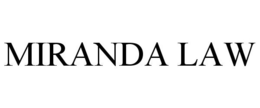 MIRANDA LAW trademark