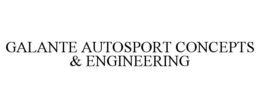 GALANTE AUTOSPORT CONCEPTS & ENGINEERING trademark