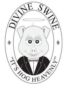 DIVINE SWINE "IT'S HOG HEAVENLY" trademark