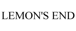 LEMON'S END trademark