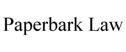 PAPERBARK LAW trademark