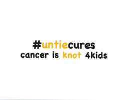 #UNTIECURES CANCER IS KNOT 4KIDS trademark