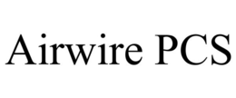AIRWIRE PCS trademark