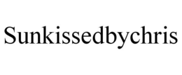 SUNKISSEDBYCHRIS trademark