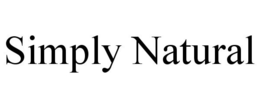 SIMPLY NATURAL trademark