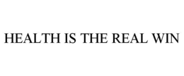 HEALTH IS THE REAL WIN trademark