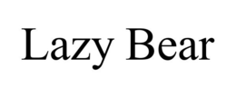 LAZY BEAR trademark
