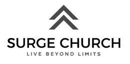 SURGE CHURCH LIVE BEYOND LIMITS trademark