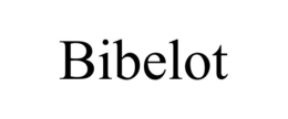 BIBELOT trademark